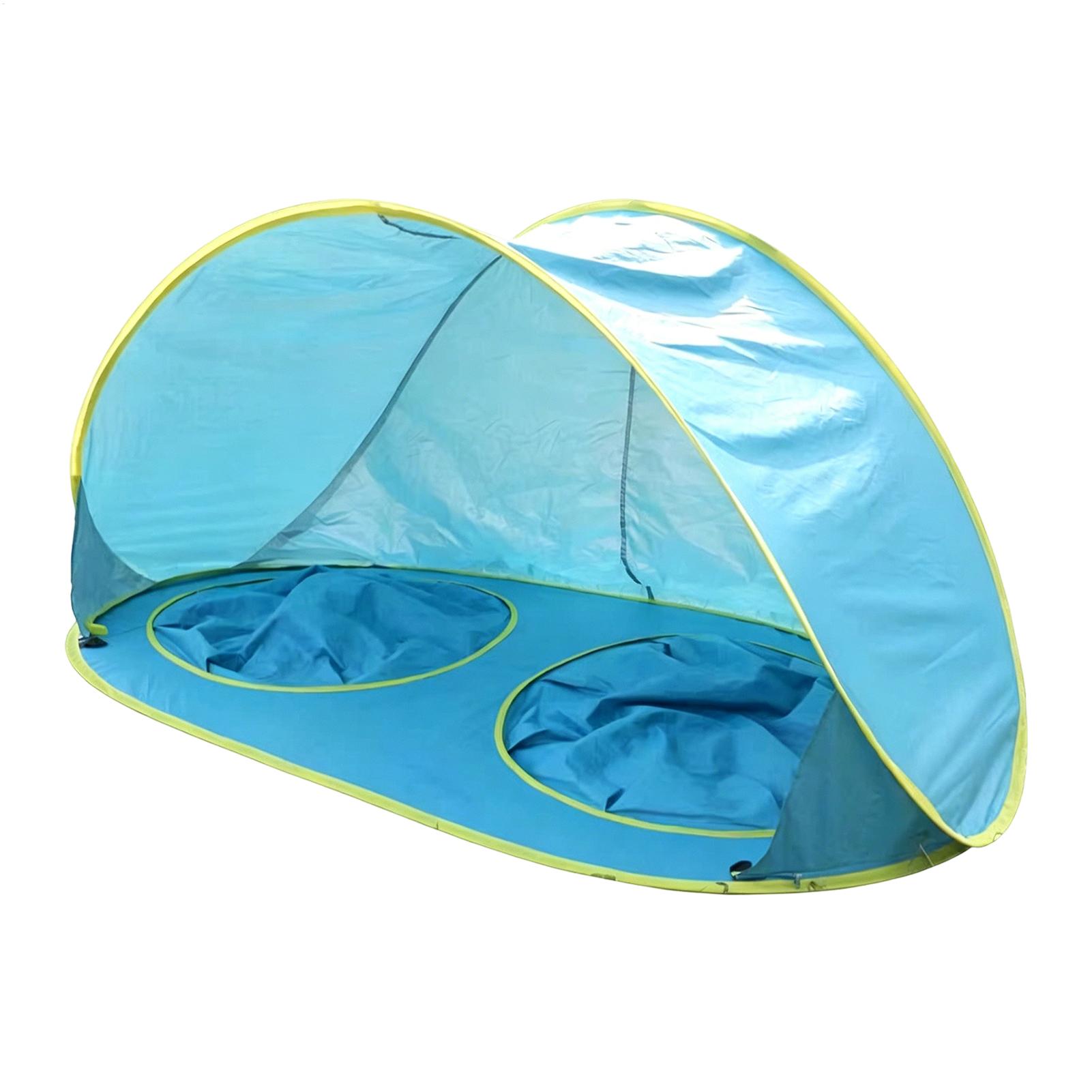 Kids Outdoor Tent - 子供用ビーチテント プール付き UVカット 日よけシェルター キッズ ポップアップビーチテント