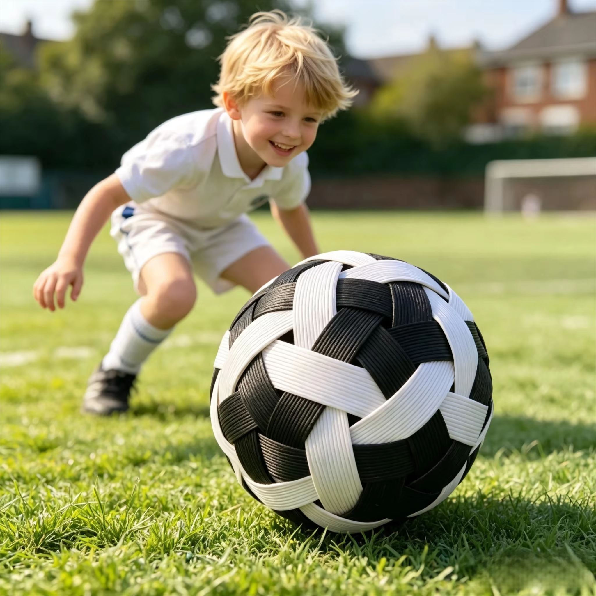 Kids Outdoor Games - 子供用セパタクロー籐ボール手編み子供用キックバレーボール屋外スポーツゲームおもちゃタイマレーシアトレーニングプレイおもちゃ