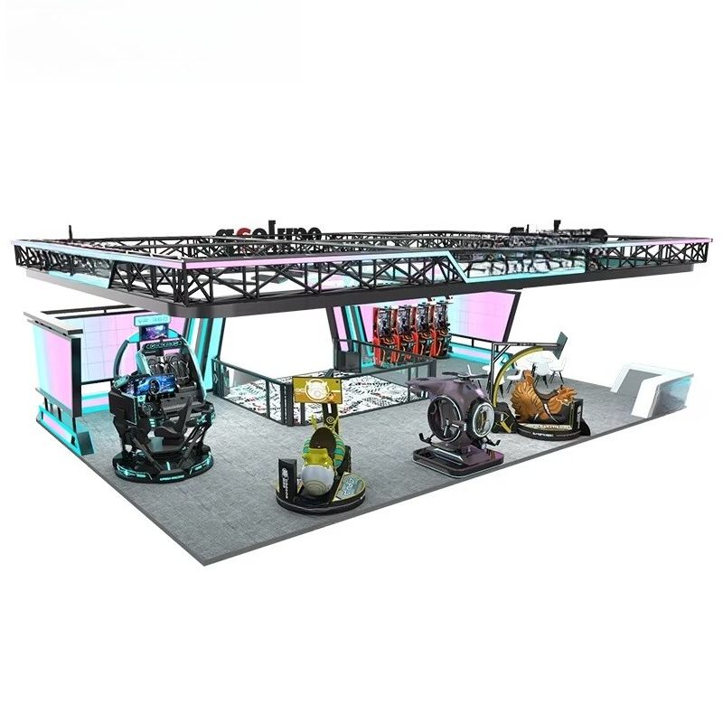 Kids Outdoor Games - VRテーマパーク バーチャルリアリティ 9Dアーケードゲームシミュレーター 5Dゲーム 屋外遊園地 12Dゲーム機