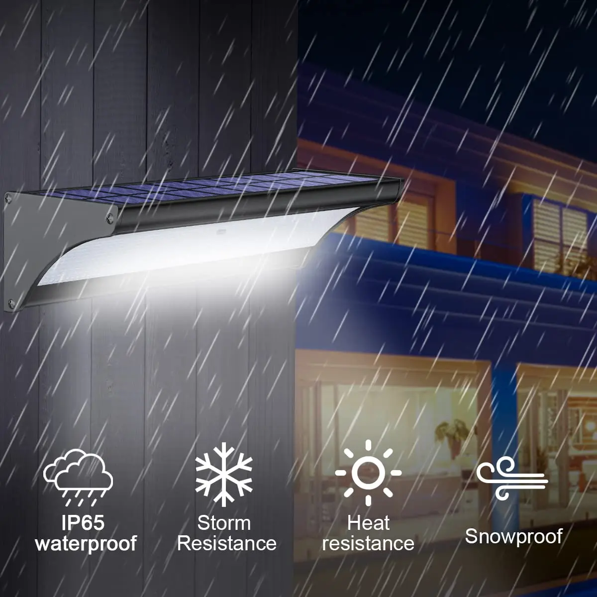 60/48Led 屋外ソーラーウォールライトソーラーフラッド - Balance Beam Outdoor のレビューと価格