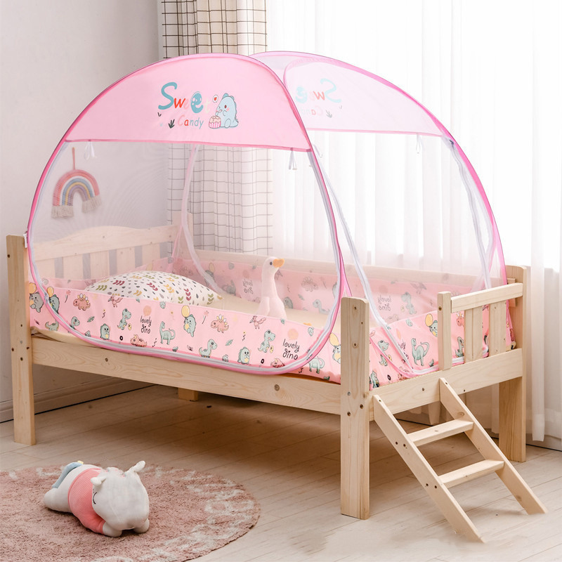 パオ子供蚊帳両開きドアシェーディング落下防止ベビーベッド蚊帳 - Kids Outdoor Tent のレビューと価格