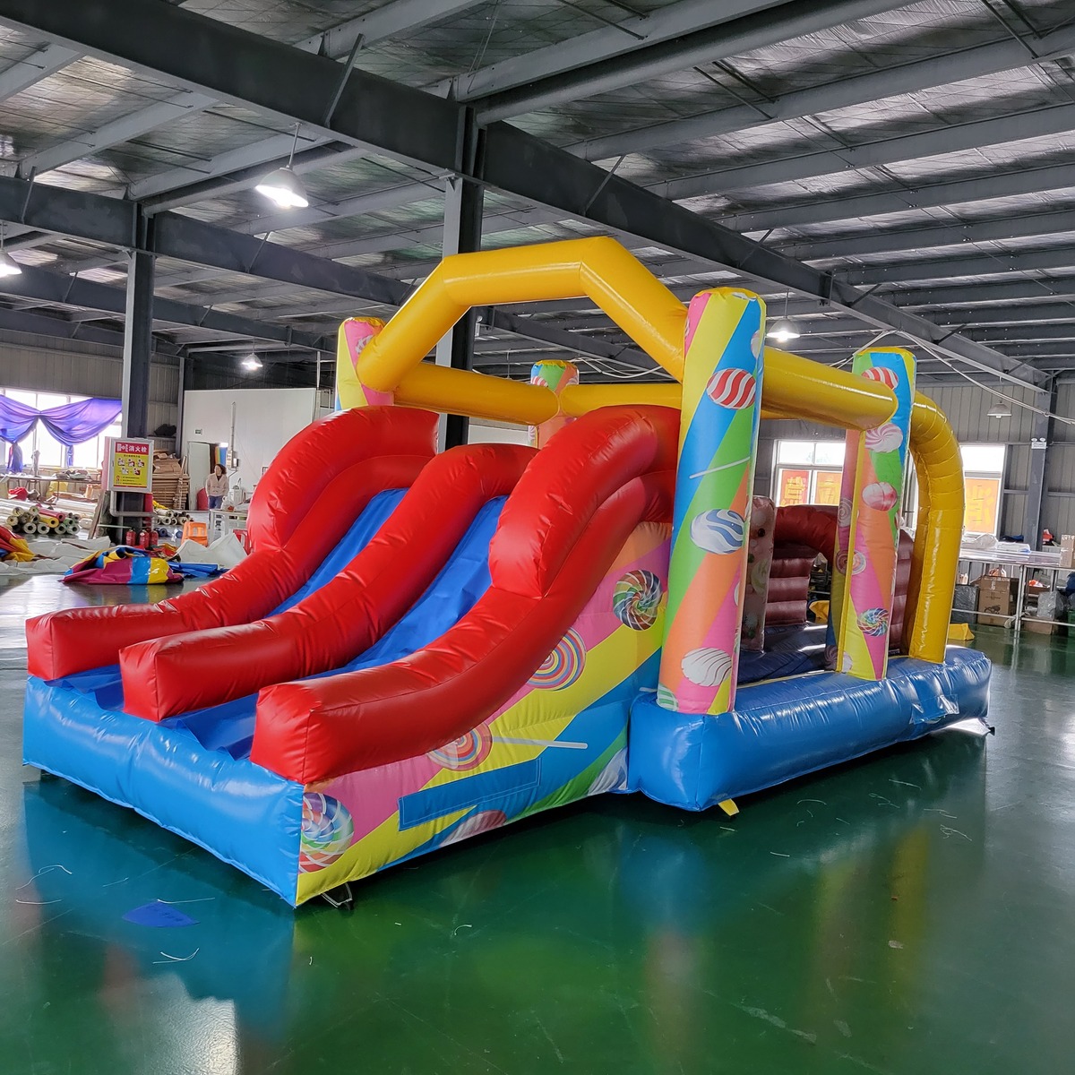 業務用PVCターポリン製子供用インフレータブルキャッスルトラ - Kids Outdoor Inflatable のレビューと価格