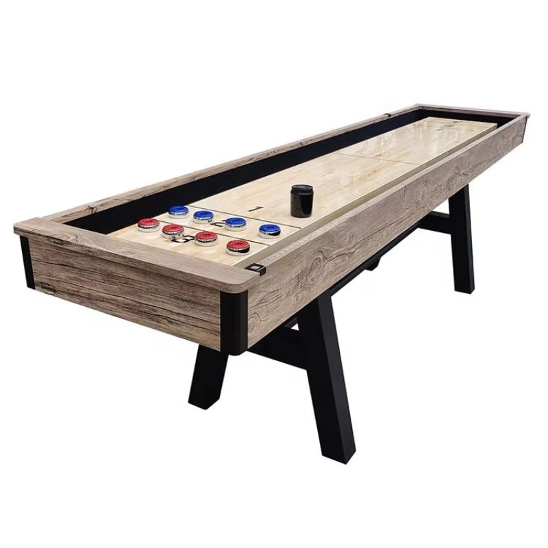 9フィートのポータブルアーケードシャッフルボードゲームテーブ - Kids Outdoor Games のレビューと価格