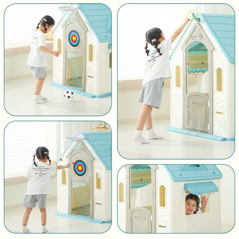 子供用おもちゃテント プラスチック製プレイハウス 室内屋外兼 - Kids Outdoor Tent のレビューと価格