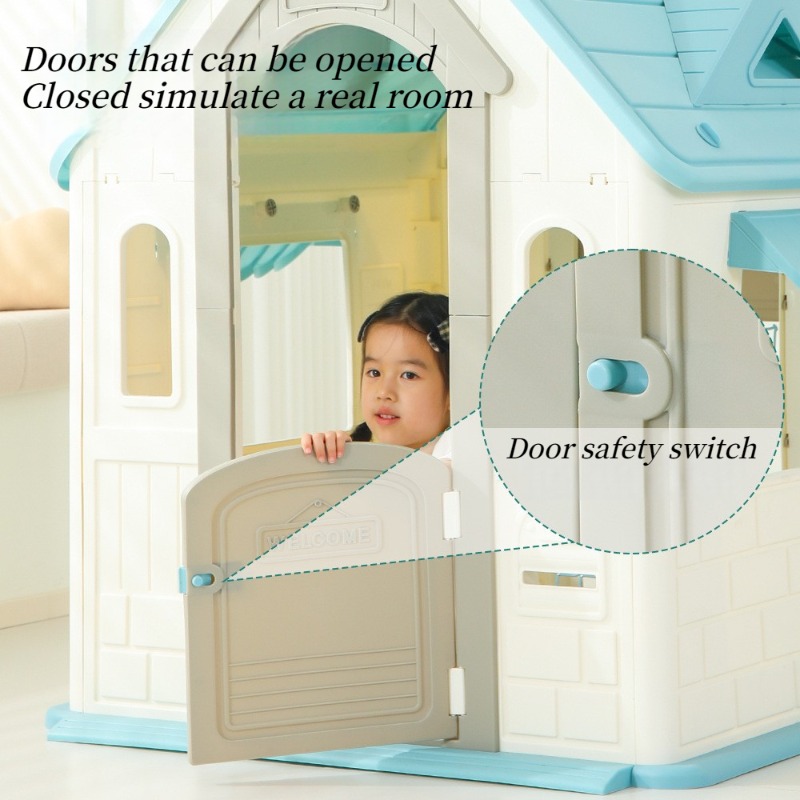 子供用おもちゃテント プラスチック製プレイハウス 室内屋外兼 - Kids Outdoor Tent のレビューと価格