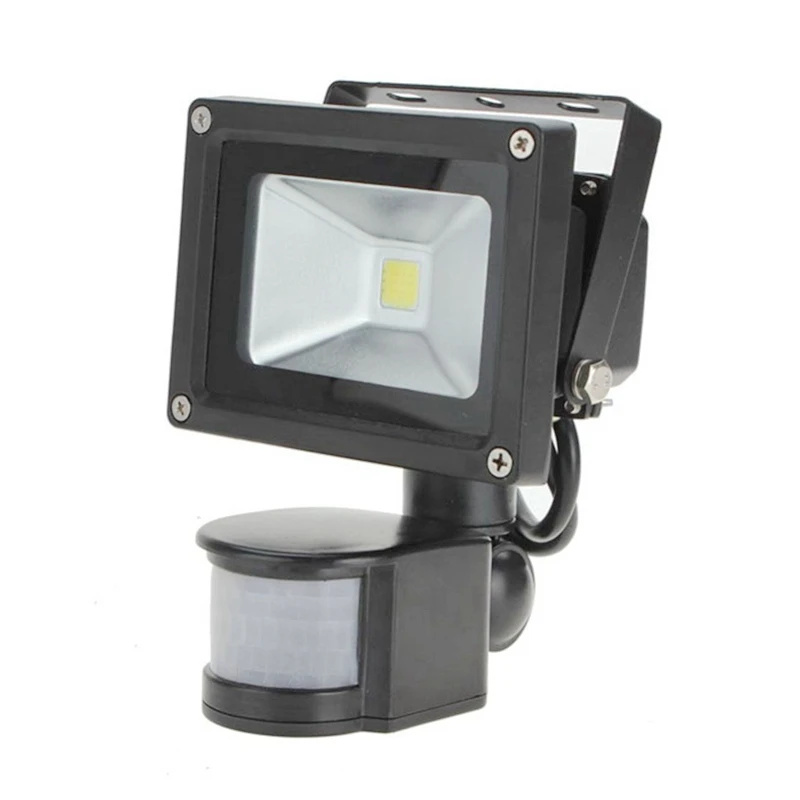 10W PIR LED投光器 12V 定電流 防水 ソーラー - Balance Beam Outdoor のレビューと価格