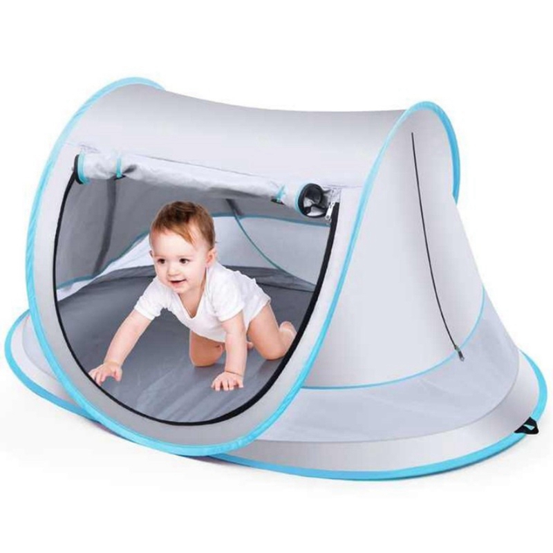 子供用屋外インスタントポップアップテント、通気性メッシュ付き - Kids Outdoor Tent のレビューと価格