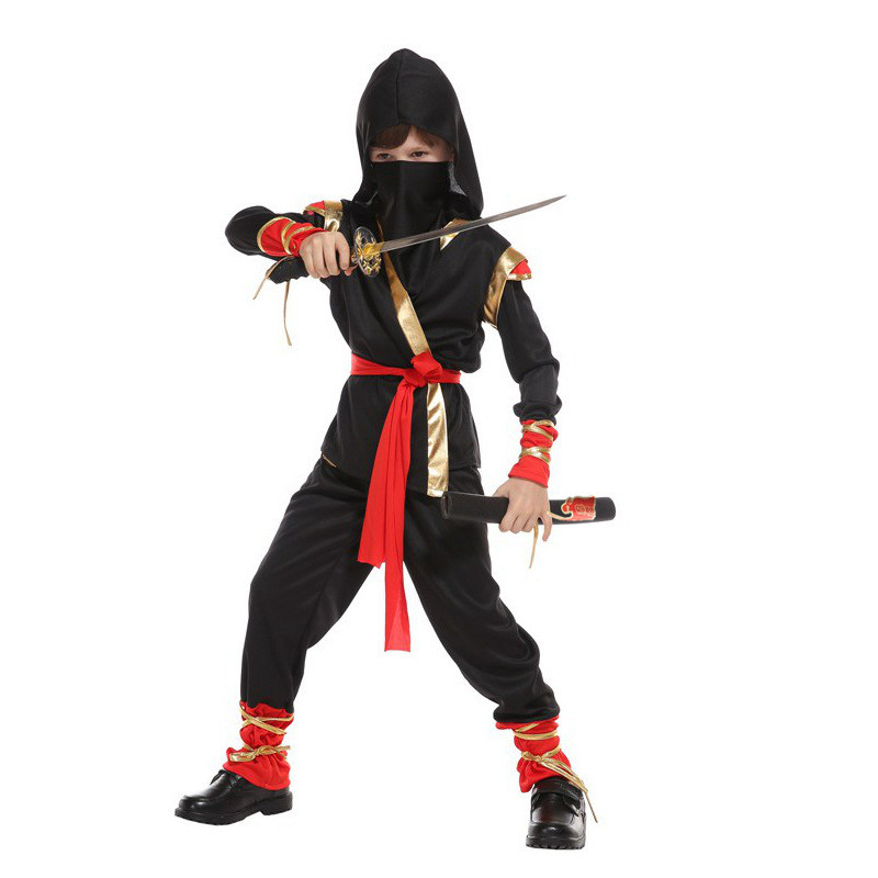 カーニバル男の子子供忍者コスチュームロールプレイアサシンサム - Kids Outdoor Ninja Warrior Course のレビューと価格