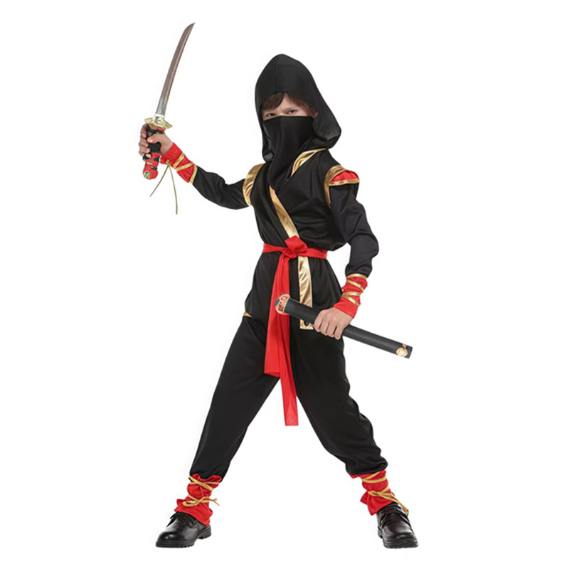 カーニバル男の子子供忍者コスチュームロールプレイアサシンサム - Kids Outdoor Ninja Warrior Course のレビューと価格