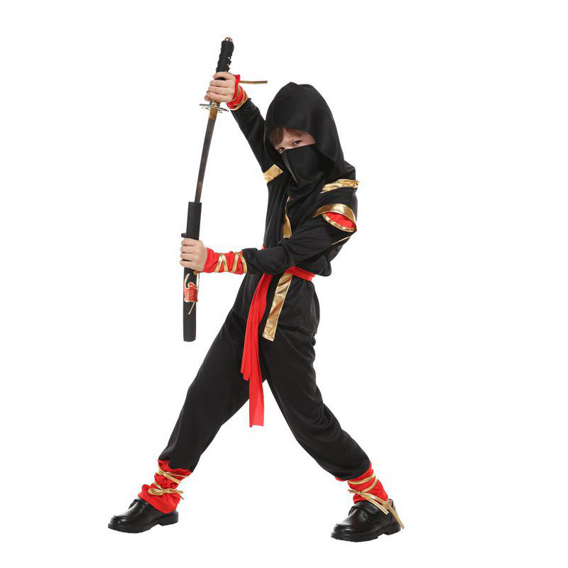 カーニバル男の子子供忍者コスチュームロールプレイアサシンサム - Kids Outdoor Ninja Warrior Course のレビューと価格