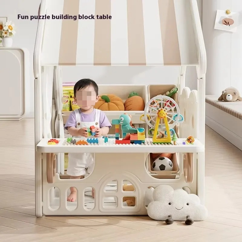 現代的な屋内外兼用幼児用プラスチック製テント、キューブハウス - Kids Outdoor Tent のレビューと価格