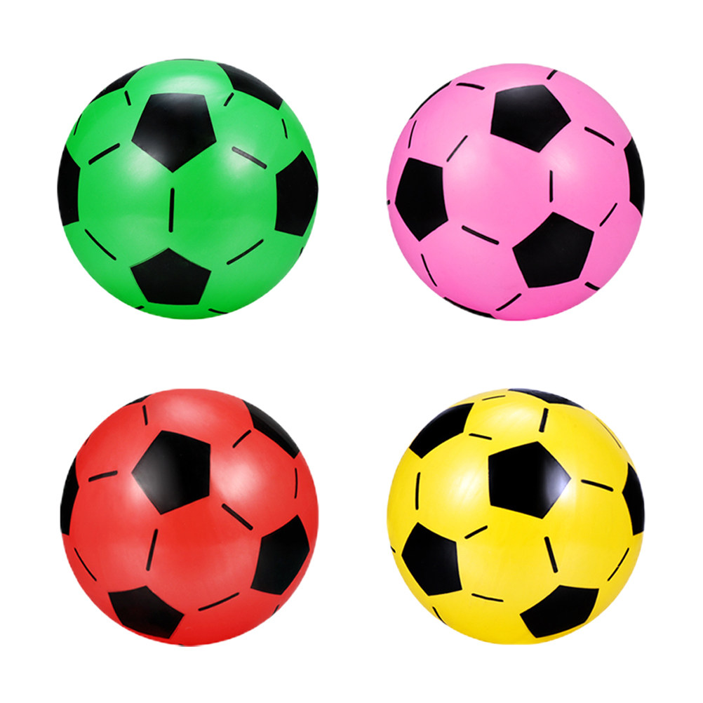 4個入りインフレータブルサッカーボール 子供用カラフルプラス - Kids Outdoor Inflatable のレビューと価格