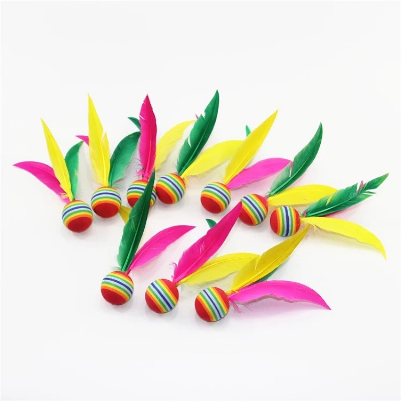 ジャズミントン屋外バドミントンボールセット子供用ゴムシャトル - Kids Outdoor Games のレビューと価格