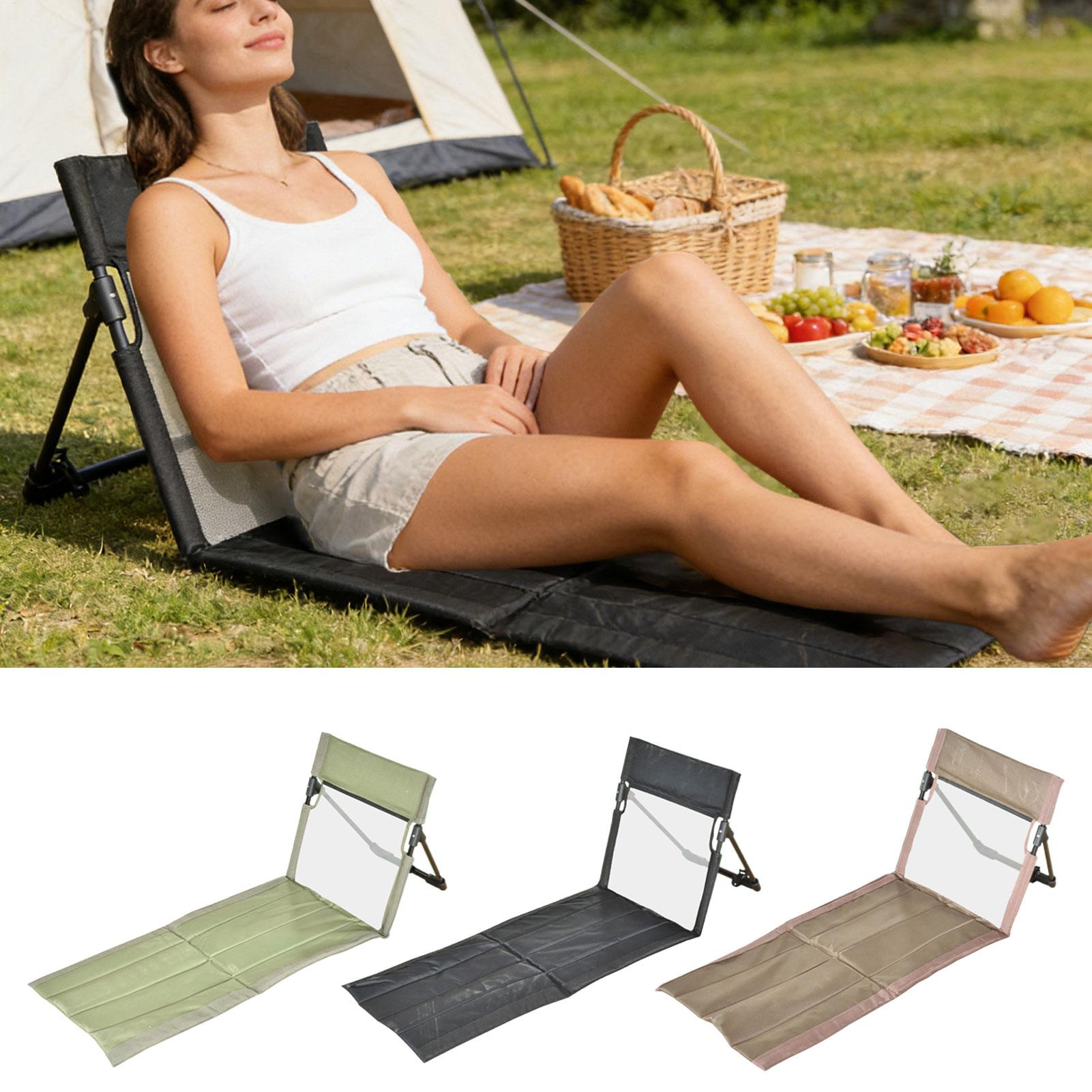 ラウンジビーチチェア折りたたみマットシートラウンジ通気性のあ - Kids Outdoor Lounger Chair のレビューと価格