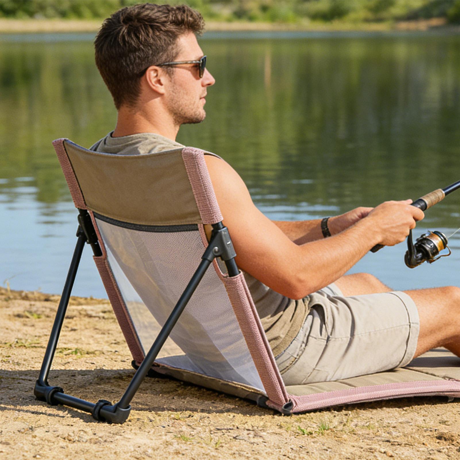 ラウンジビーチチェア折りたたみ式プールサイドマットラウンジ軽 - Kids Outdoor Lounger Chair のレビューと価格