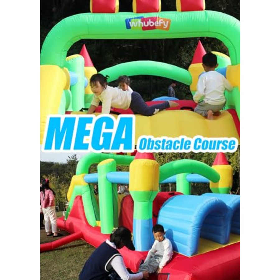 裏庭用屋外インフレータブルバウンスハウス障害物コース、3～6 - Kids Outdoor Inflatable のレビューと価格