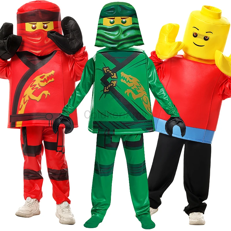 2026年新作 ハロウィンコスチューム 男の子用 忍者 赤い - Kids Outdoor Ninja Warrior Course のレビューと価格
