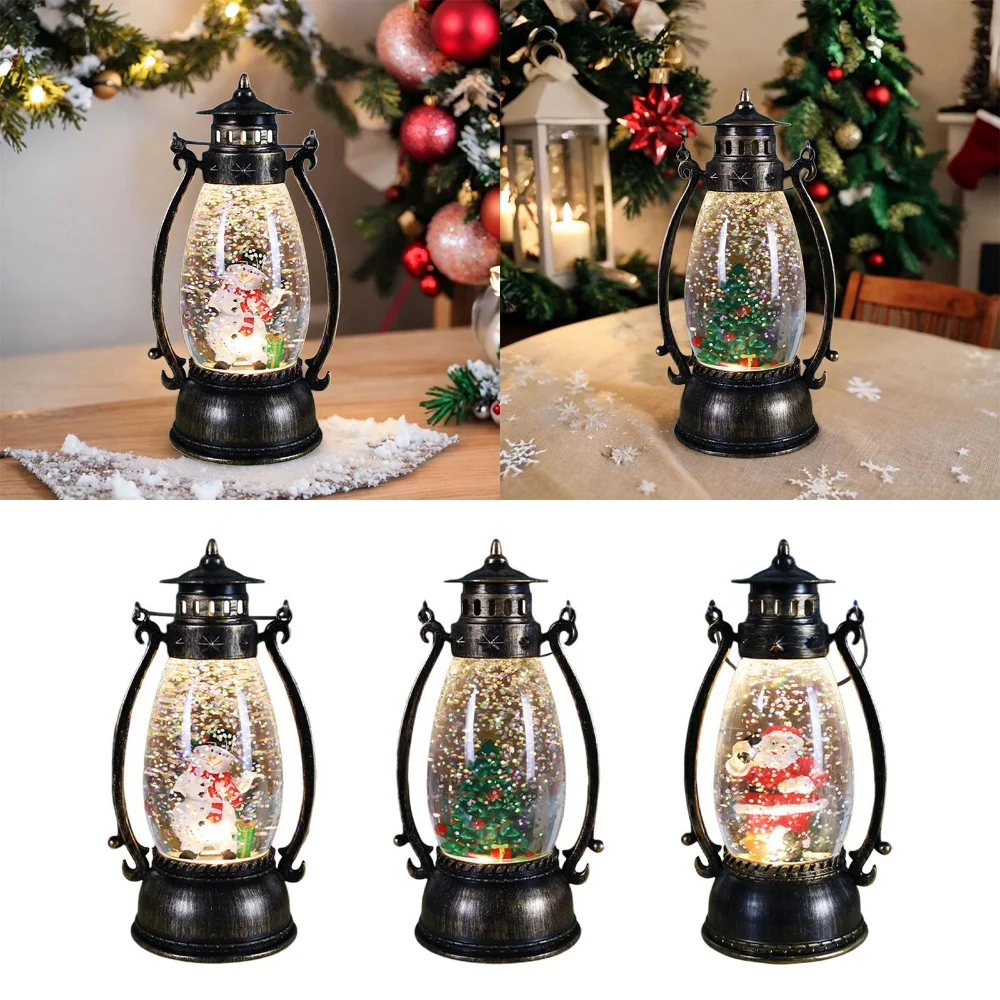 アクリルクリスタルボールランタンライト装飾品クリスマスの日パ - Kids Outdoor Xmas Gifts のレビューと価格
