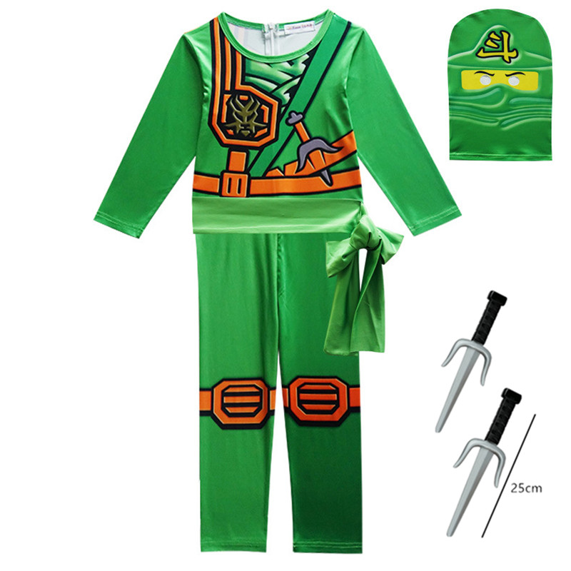 キッズ忍者コスチューム、デラックスサムライ衣装、ハロウィンド - Kids Outdoor Ninja Warrior Course のレビューと価格