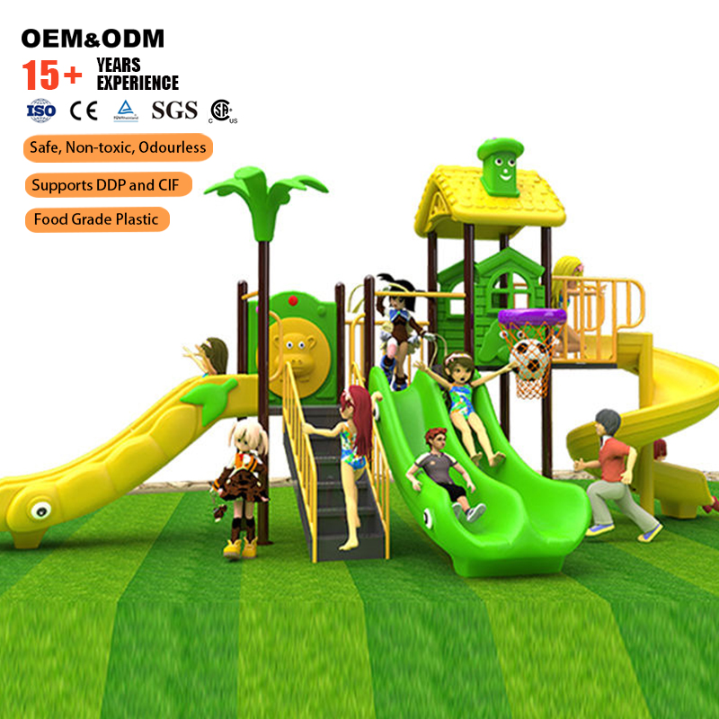 多機能屋外遊具 子供用滑り台とブランコセット 幼稚園の遊び場 - Kids Outdoor Swing Set With Slide のレビューと価格