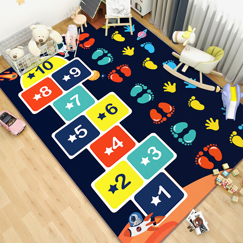 子供のためのピンクの漫画のプレイマット,リビングルームのカー - Kids Outdoor Play Table のレビューと価格