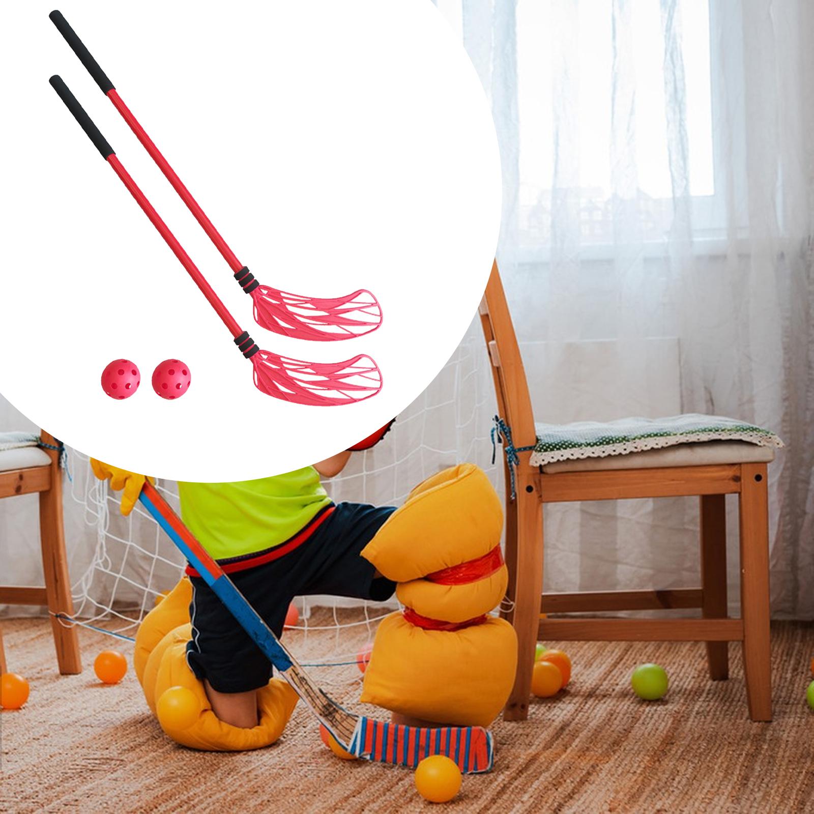 フロアホッケー スティック 感覚トレーニングツール 子供用具 - Kids Outdoor Hockey Sticks のレビューと価格