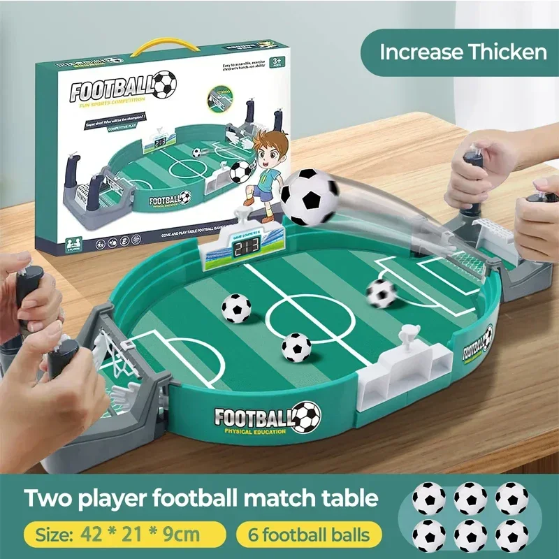 サッカーテーブルフットボールボードゲーム、家族向けパーティー - Kids Outdoor Play Table のレビューと価格