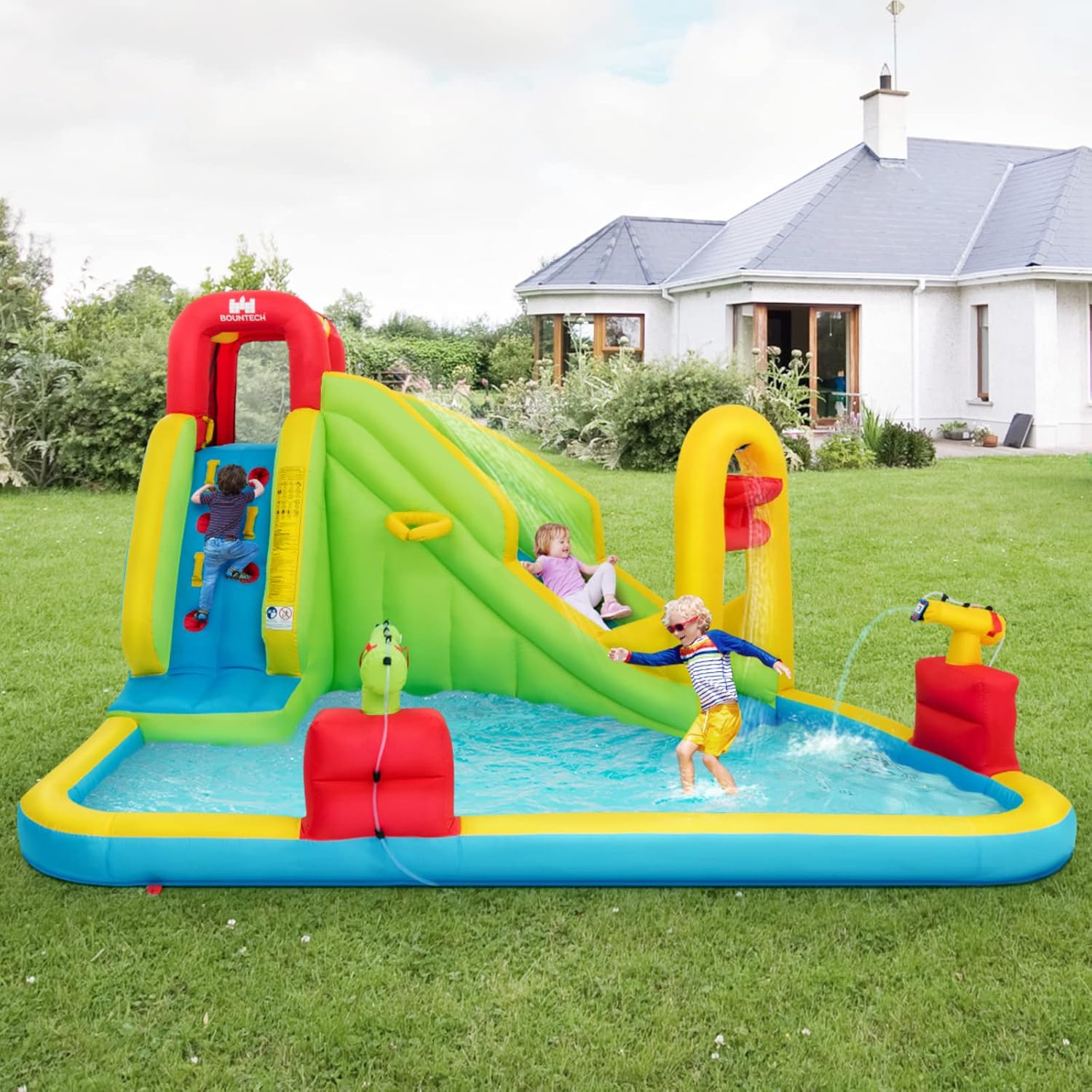 巨大なインフレータブルウォーターパーク遊具 - 子供用ブロウ - Kids Outdoor Inflatable のレビューと価格