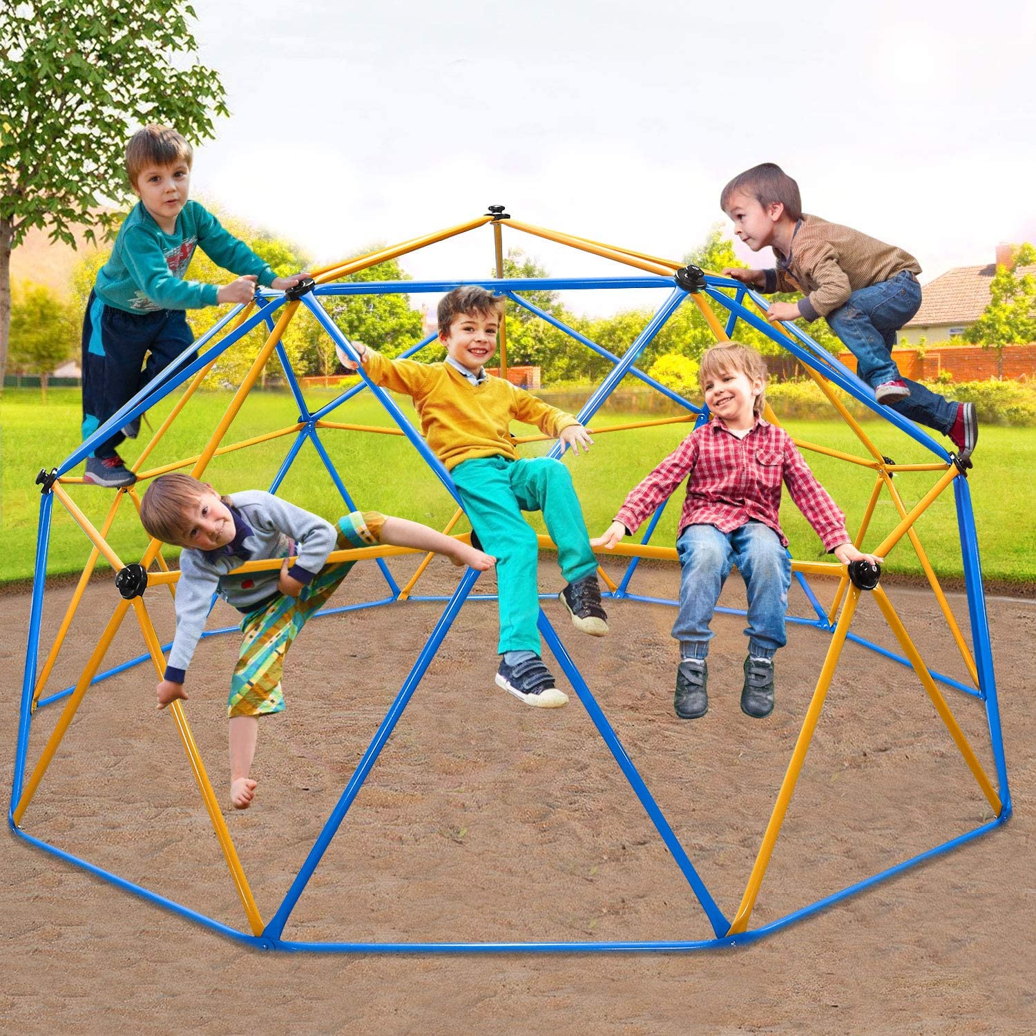 子供用屋外遊具セット 10フィート/12フィート クライミン - Kids Outdoor Monkey Bar Set のレビューと価格
