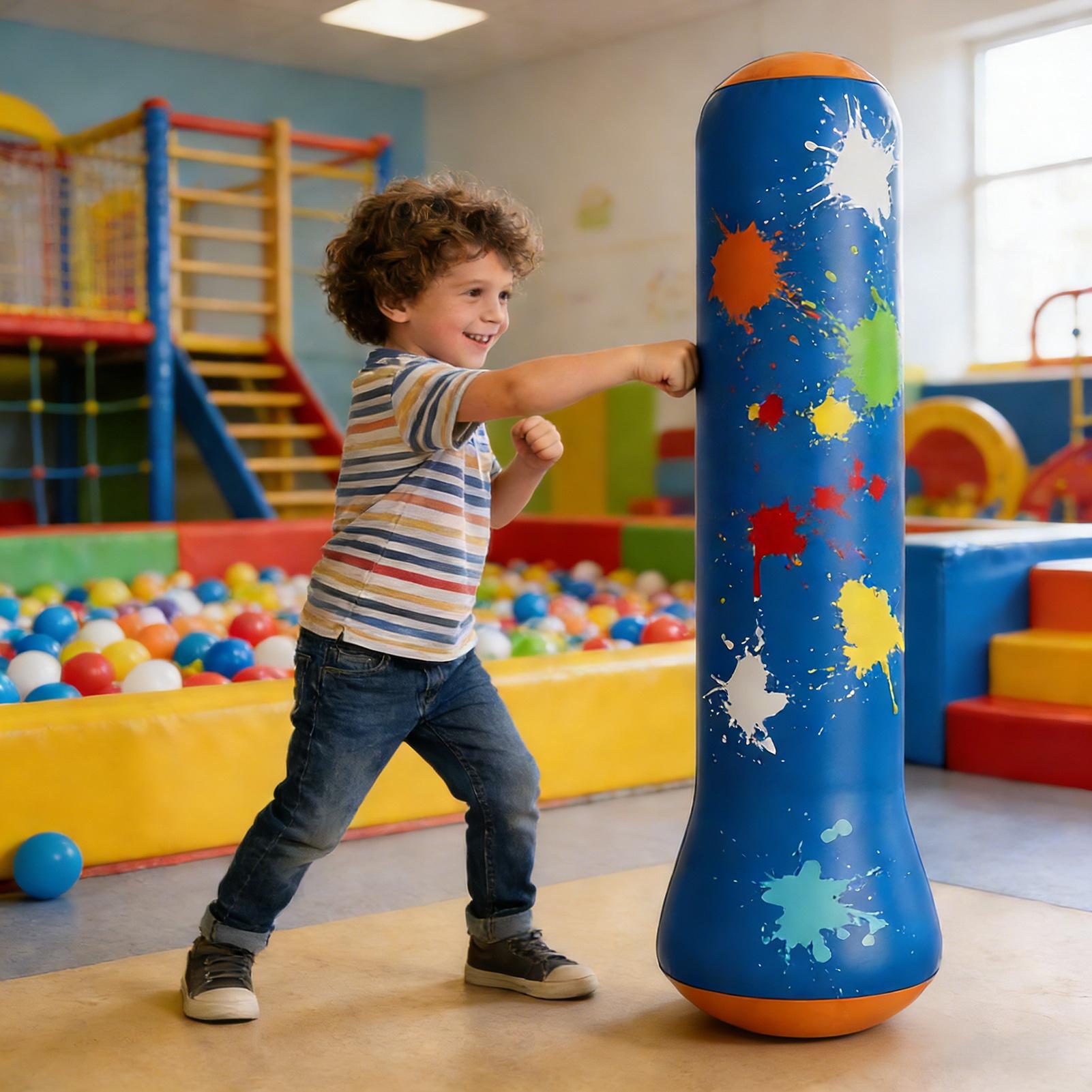 子供用パンチングバッグ インフレータブルトレーニングボクシン - Kids Outdoor Inflatable のレビューと価格