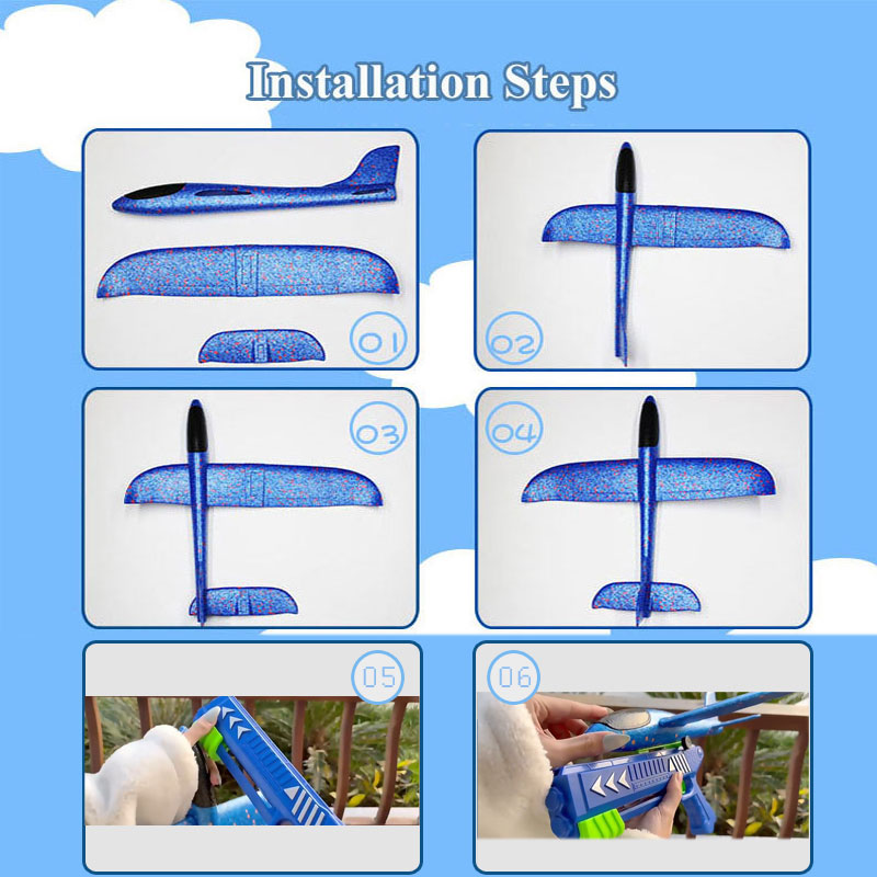 HHキッズ 24/34cm フォーム飛行機ランチャー 屋外用 - Kids Outdoor Xmas Gifts のレビューと価格