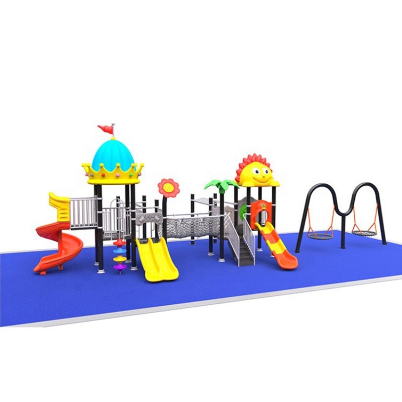 卸売価格の子供用屋外遊具ブランコと滑り台セット - Kids Outdoor Swing Set With Slide のレビューと価格
