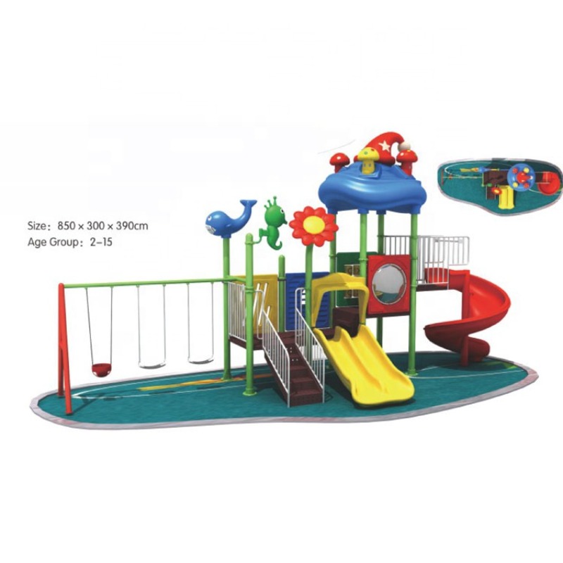 卸売価格の子供用屋外遊具ブランコと滑り台セット - Kids Outdoor Swing Set With Slide のレビューと価格