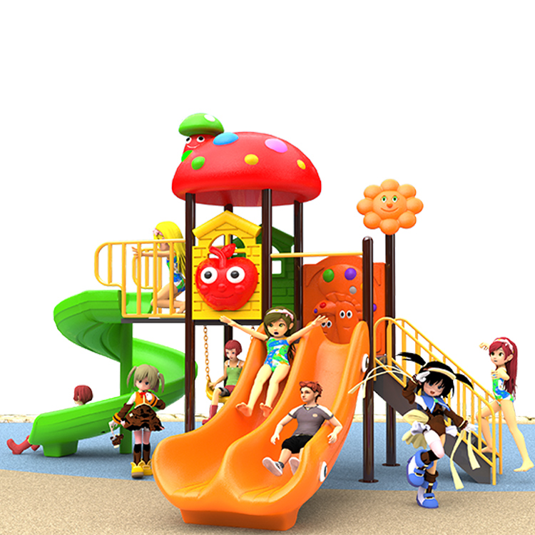 大型屋外遊具 子供用金属製プラスチック製滑り台 プレイハウス - Kids Outdoor Swing Set With Slide のレビューと価格