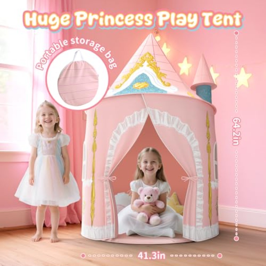 屋内外兼用キッズプレイテント（3～8歳向け）、ポリエステル生 - Kids Outdoor Tent のレビューと価格