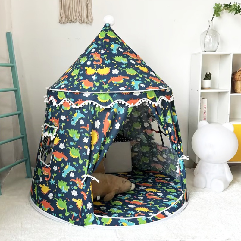 子供用大型ティピーテント 折りたたみ式おもちゃテント 城 子 - Kids Outdoor Play Table のレビューと価格