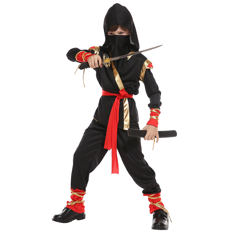 子供のための古代日本の衣装,ドラゴン忍者の衣装,戦士のコスプ - Kids Outdoor Ninja Warrior Course のレビューと価格